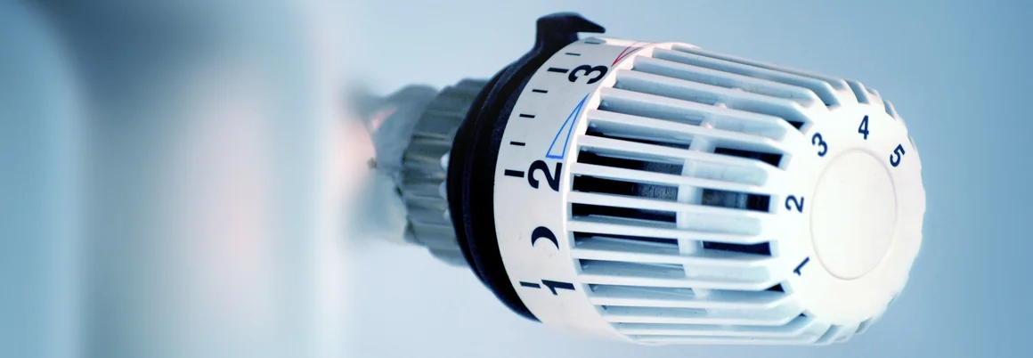 Heizkörperthermostat auf zwei